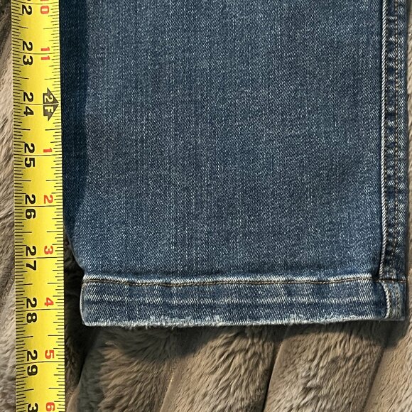 Spanx SPANXshape EveryWear Straight Leg Jeans Denim Shaping Stretch 20356R Sz L - Picture 9 of 12